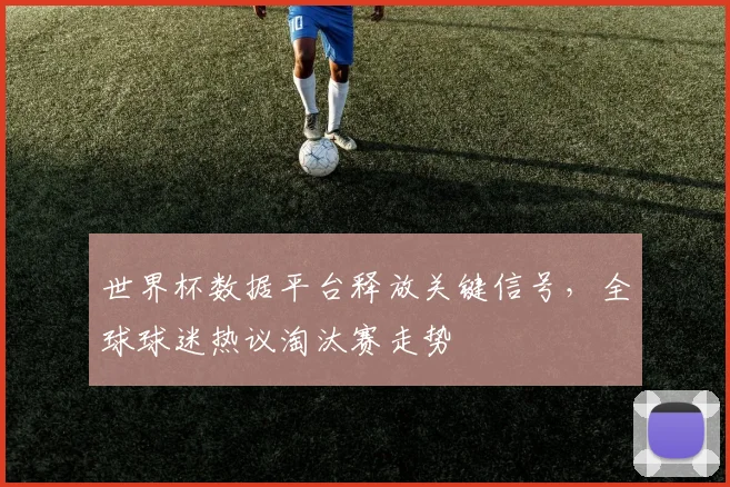 世界杯数据平台释放关键信号，全球球迷热议淘汰赛走势